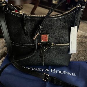 Dooney & Bourke Black Crossbody Bag. Black. NWT